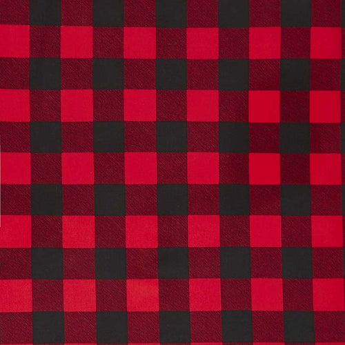 108" Quilt Back - Buffalo Plaid Red 108" Wide Backing