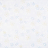 108" Quilt Back - Light Grey Snowflakes 108" Wide Backing