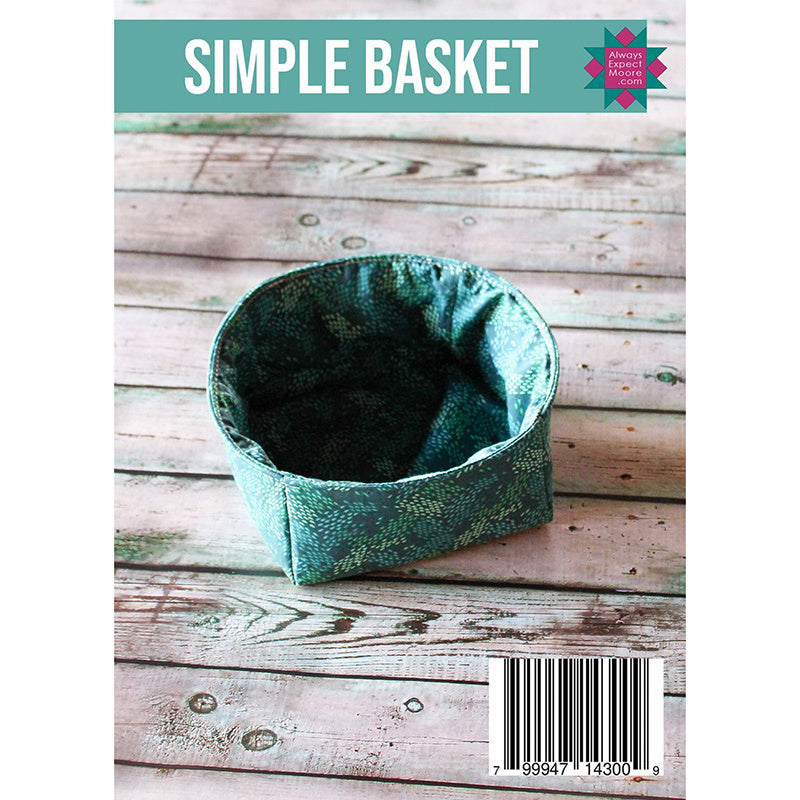 Simple Basket Postcard Pattern Primary Image
