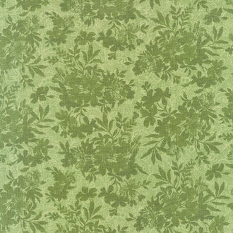 Masterpiece - Tonal Florals Green Yardage