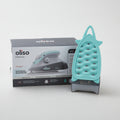 Oliso® M3PRO Mini Project Iron with Trivet - Aqua