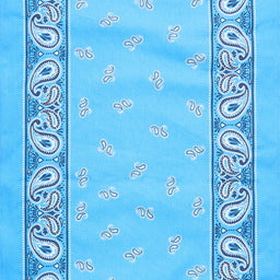 Classic Retro Toweling - Blue Bandana 16" Toweling Yardage Primary Image