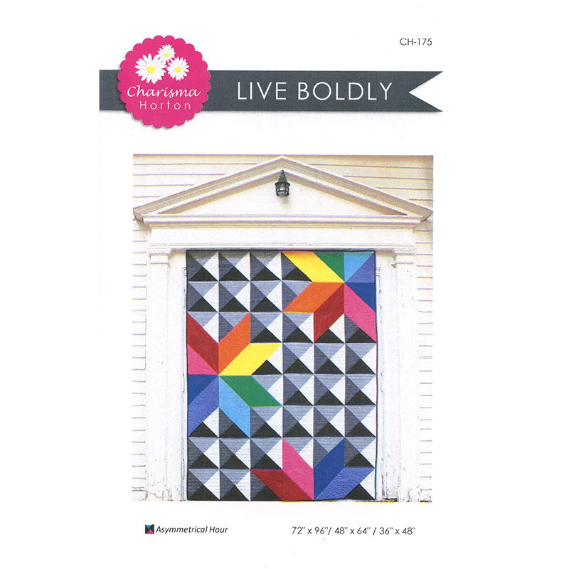Live Boldly Quilt Pattern Primary Image