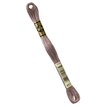 DMC Embroidery Floss - 451 Dark Shell Gray Primary Image