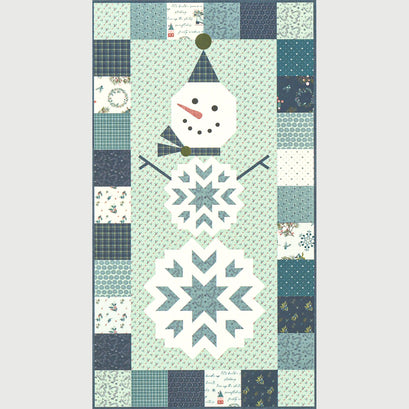 Frosty Wall Hanging Quilt Kit