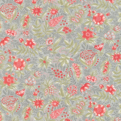 Collection for a Cause: Etchings - Joyful Jacobean Slate Yardage