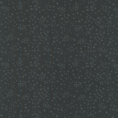 Monochrome Black - Starry Night Black Yardage
