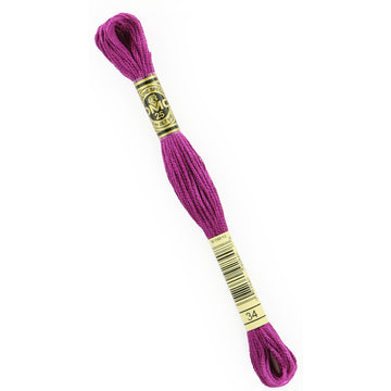 DMC Embroidery Floss - 34 Dark Fuchsia Primary Image
