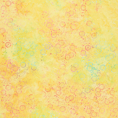 115" Wide Backing - Cantaloupe Medora Flora 115" Wide Backing