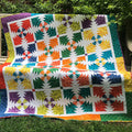 Pineapple Popout Spice Quilt Pattern Alternative View #1