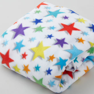 Winterfleece Prints - You're a Star White 2 Yard Cut
