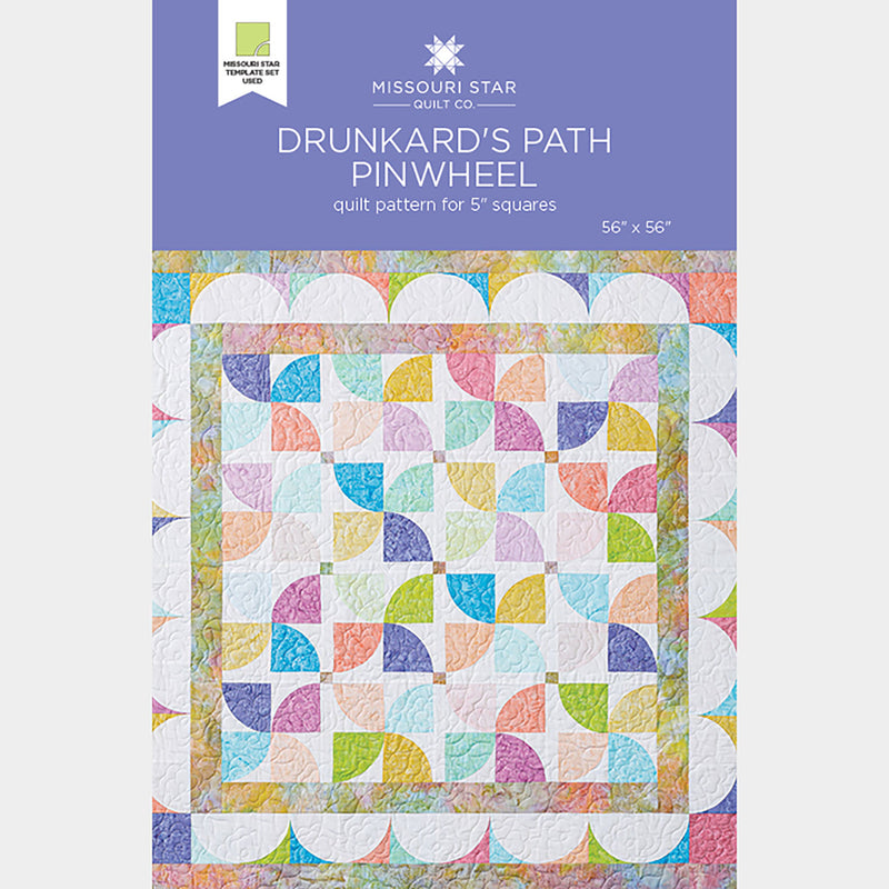 Drunkard's Path Pinwheel Quilt Pattern by Missouri Star Primary Image