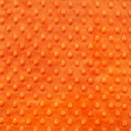 Cuddle® Embossed Dimple - Orange 60" Minky Yardage Primary Image