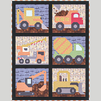 Construction Crew Quilt Kit