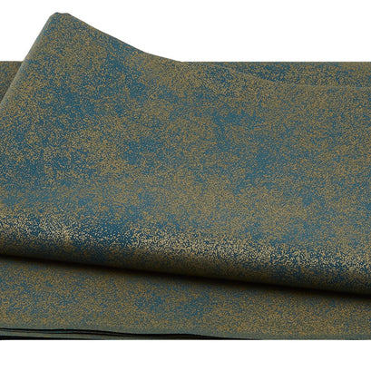 Stardust - Stardust with Metallic Teal 2 Yard Cut