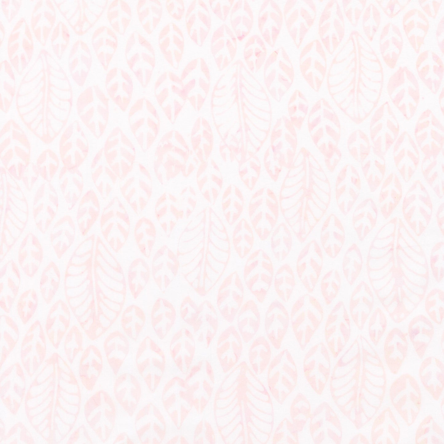 Tonga Batiks - Vanilla Stamped Leaves Shell Yardage