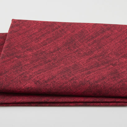 Jan's Bias - Bias Weave Texture Red 2 Yard Cut