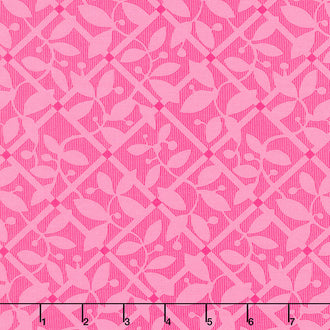 Picnic Pop! - Frozen Frenzy Popping Pink Yardage
