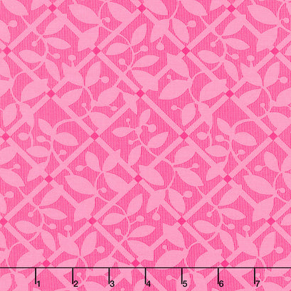 Picnic Pop! - Frozen Frenzy Popping Pink Yardage
