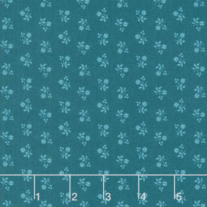 Red White and Beautiful - Sprigs Blue Yardage