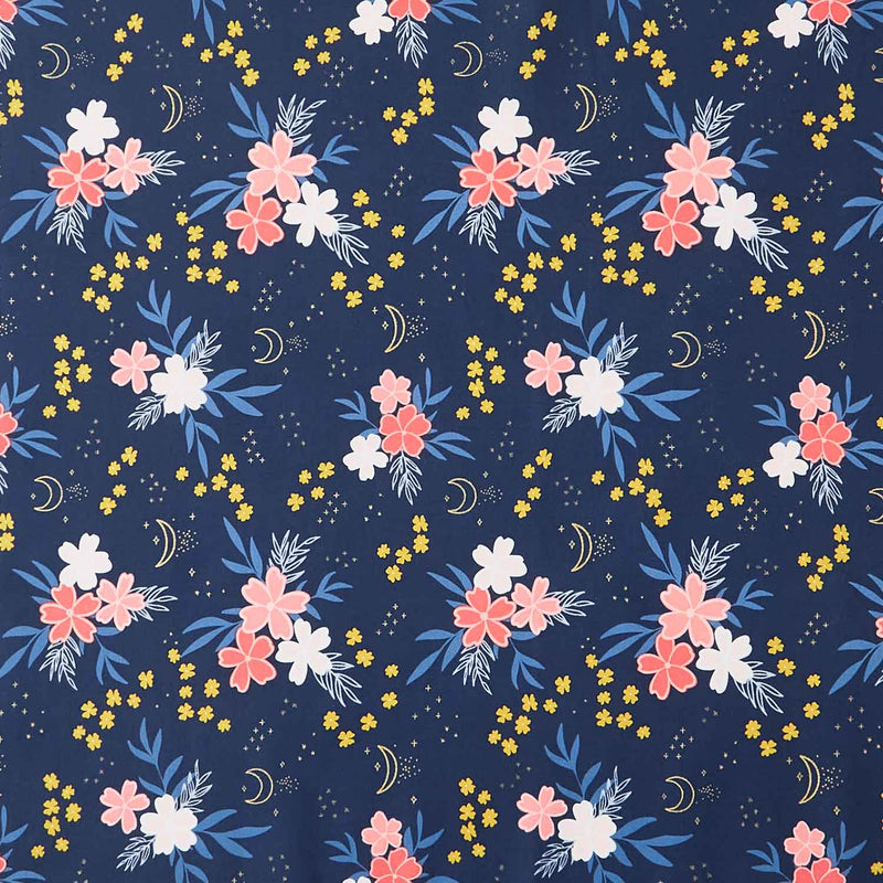 Moonchild - Main Midnight Metallic Yardage Primary Image