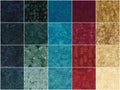 Winter's Foliage Batiks Strips Alternative View #2