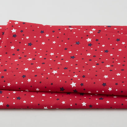 Sweet Liberty - Varying Stars Red 2 Yard Cut