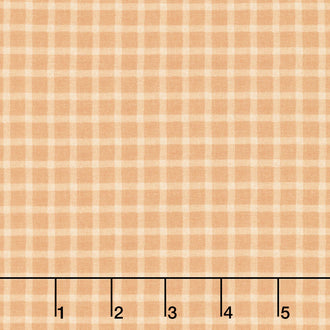 Into The Woods - Forest Plaid Honey Yardage