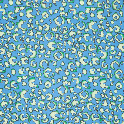 Lush Abstract - Teal Yardage