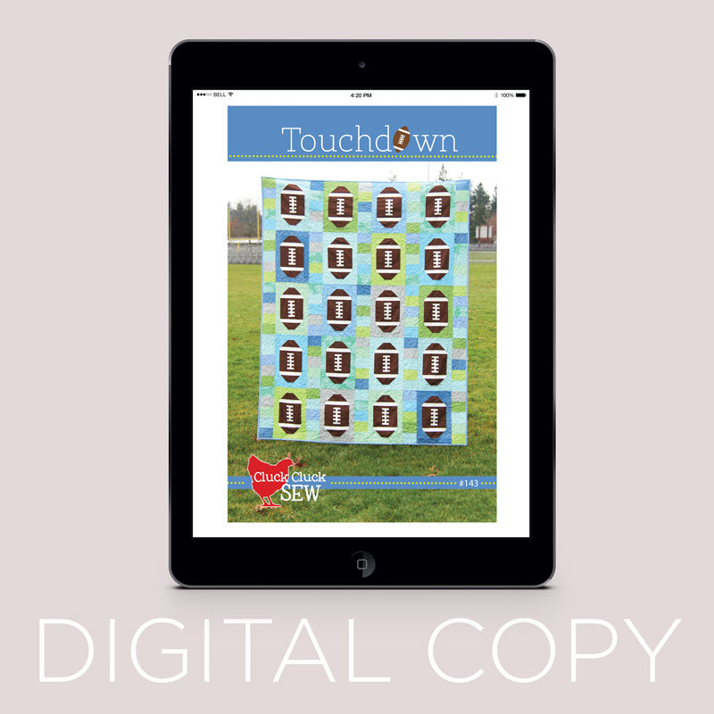Digital Download - Touchdown Quilt Pattern Primary Image