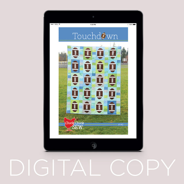 Digital Download - Touchdown Quilt Pattern Primary Image
