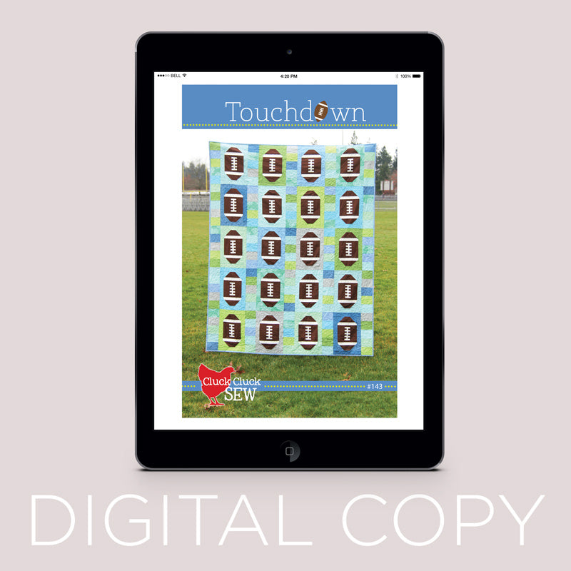 Digital Download - Touchdown Quilt Pattern Primary Image