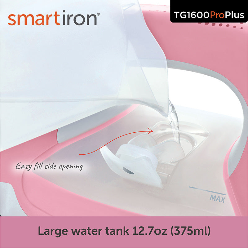 Oliso® TG1600Pro+ Smart Iron® - Pink Alternative View #5
