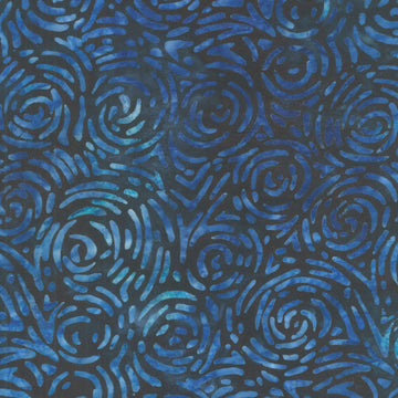 Artisan Batiks - Celestial Swirls Midnight Yardage Primary Image