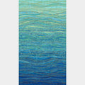 Gingko Garden - Ombre Navy Metallic Yardage Alternative View #2