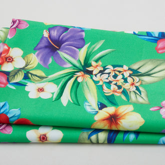 Let's Get Tropical - Aloha Green 2 Yard Cut