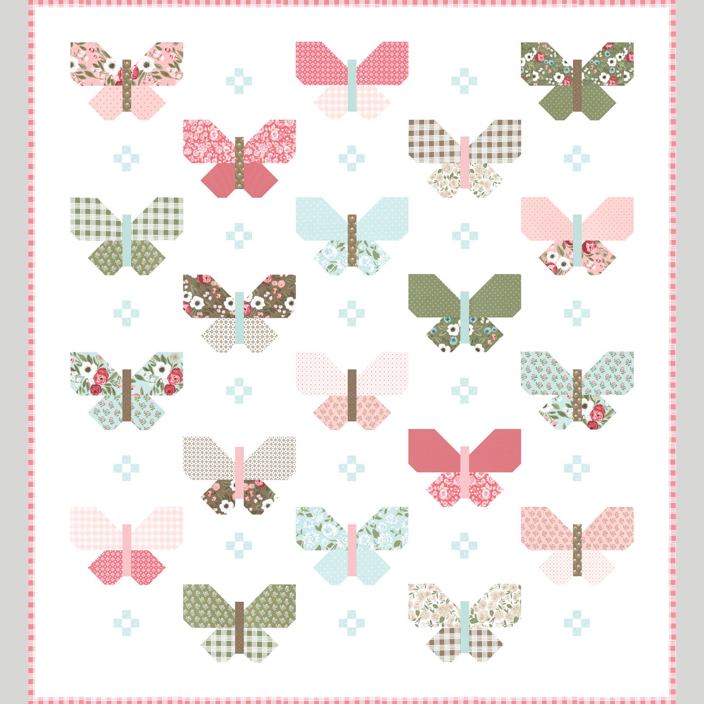 Digital Download - Flutter Quilt Pattern Alternative View #2