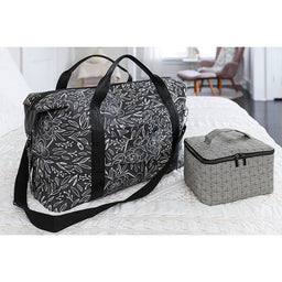 Hamilton Travel Duffle Kit - Black Faux Leather Primary Image