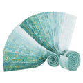 Java Batiks Favorites Turquoises 2.5" Strips Primary Image