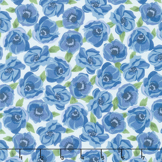 Sabrina - Anemones Dew Yardage