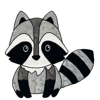 Forest Friends - Rascal Raccoon Precut Fused Applique Pack
