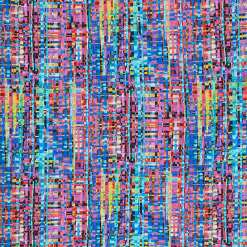 Extra Wide Backings - Rainbow Plaids Multi 108" Wide Backing Primary Image