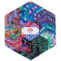 Kaffe Fassett Collective Spring 2018 - Dark Hexagons Primary Image