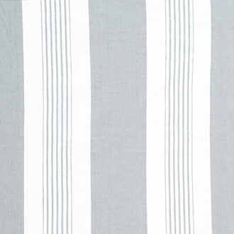 Easy Living Toweling - Wide Multi Stripe Silver 18" Toweling Yardage