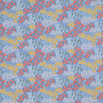 Farmhouse Summer - Floral Denim Yardage