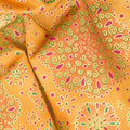 Jeweled Leaves - Medallions Amber Yardage Alternative View #1