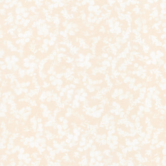 Fusions Wide - Leaves Vintage White 108" Wide Backing