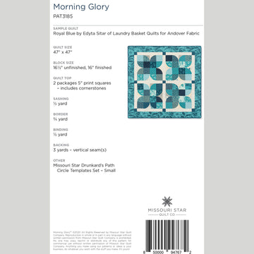 Digital Download - Morning Glory Quilt Pattern by Missouri Star Alternative View #1