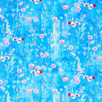Misty Garden - Floral Lake Yardage