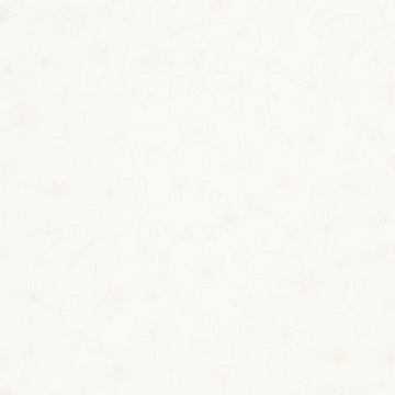 Kimberbell 108" Quilt Backing - Swirl Floral Light Cream Yardage Primary Image